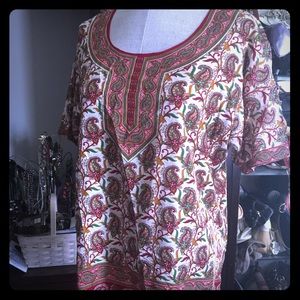 Priya dashiki style top